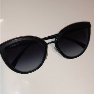 Chanel black glasses